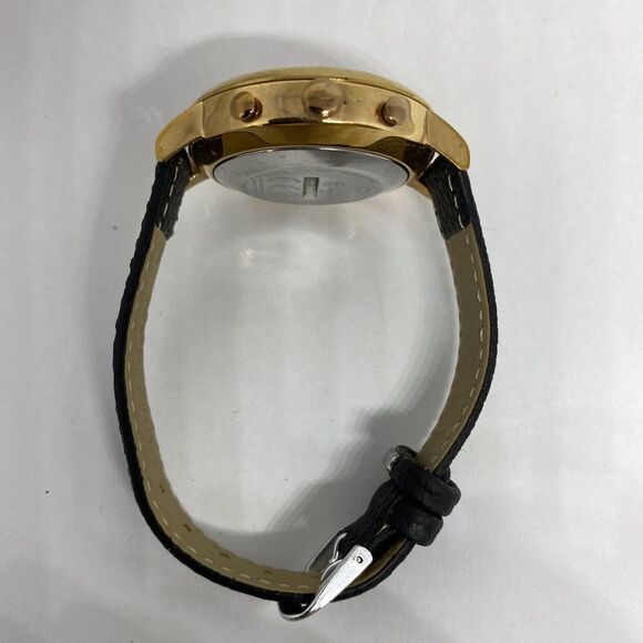 Fossil FTW5018 Women's Black Leather White Analog Dial Hybrid Smartwatch XX802 - Picture 11 of 12